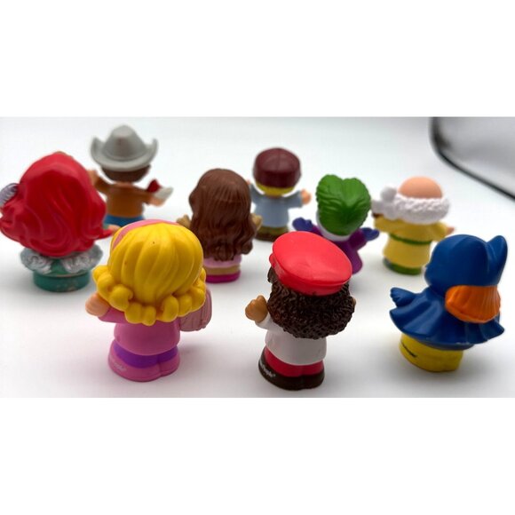 Fisher Price Little People Lot Of 9 Figures Noah's ark, cowboy, joker batman - Picture 3 of 5